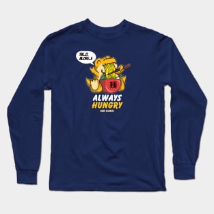 Dino Ramen - Always Hungry asking for two more bowls Long Sleeve T-Shirt